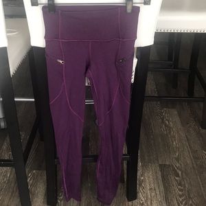 Fleece lined legging